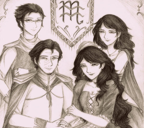 Fan art - Ampora - Serket family (Humanstuck)